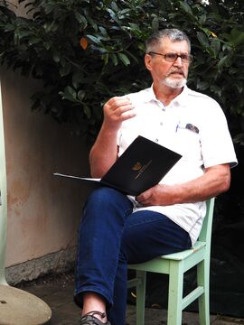 Daniel Novak je recitiral tudi Borštnikove pesmi